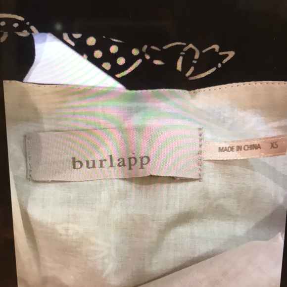 Navy belted dress with bow-print - Picture 7 of 7